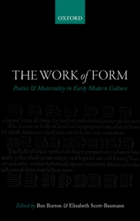 Cover image: The Work of Form 1st edition 9780198702818