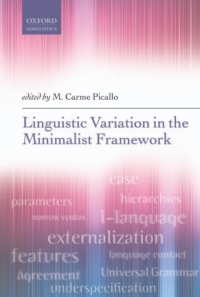 Cover image: Linguistic Variation in the Minimalist Framework 1st edition 9780198783572
