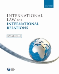 Imagen de portada: International Law for International Relations 9780199558421