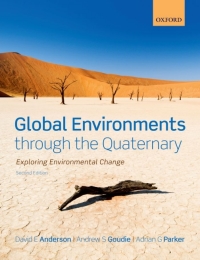 Cover image: Global Environments through the Quaternary 2nd edition 9780199697267