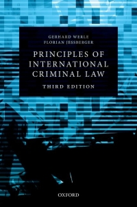 Imagen de portada: Principles of International Criminal Law 3rd edition 9780191008627