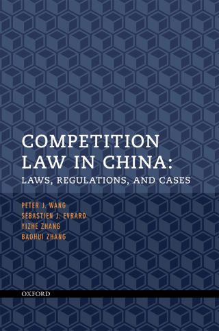 Cover image: Competition Law in China 9780191008795
