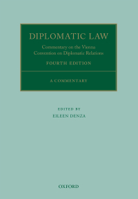 Cover image: Diplomatic Law 4th edition 9780191009129