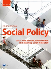 Omslagafbeelding: Social Policy 4th edition 9780199570843