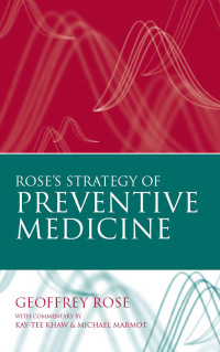 Immagine di copertina: Rose's Strategy of Preventive Medicine 9780192630971