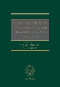 Cover image: McMeel and Virgo On Financial Advice and Financial Products 3rd edition 9780198705956