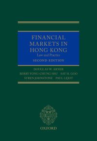 Cover image: Financial Markets in Hong Kong 2nd edition 9780198706472