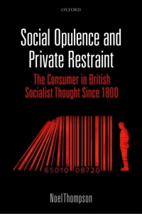 Cover image: Social Opulence and Private Restraint 9780199646012