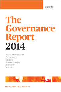 Imagen de portada: The Governance Report 2014 9780198706618