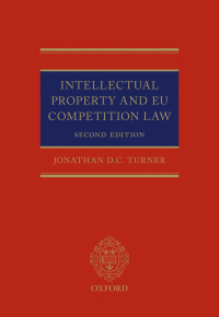 Cover image: Intellectual Property and EU Competition Law 2nd edition 9780191017919