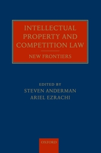 صورة الغلاف: Intellectual Property and Competition Law 1st edition 9780199589951