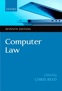 Cover image: Computer Law 7th edition 9780199696468