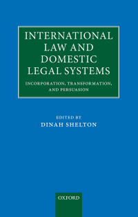 Titelbild: International Law and Domestic Legal Systems 1st edition 9780199694907