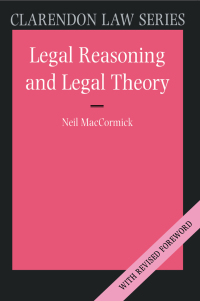 Omslagafbeelding: Legal Reasoning and Legal Theory 9780198763840