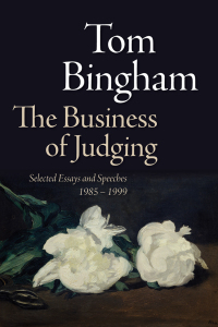 Cover image: The Business of Judging 9780198299127
