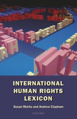 Cover image: International Human Rights Lexicon 9780198764137