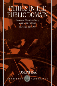 Cover image: Ethics in the Public Domain 9780198260691