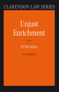 Cover image: Unjust Enrichment 2nd edition 9780199276981