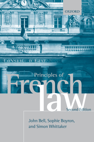 Imagen de portada: Principles of French Law 2nd edition 9780191562044
