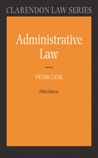 Imagen de portada: Administrative Law 5th edition 9780199692330
