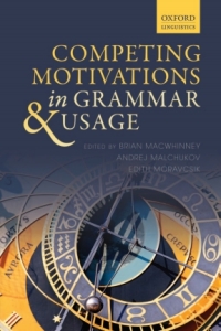 Imagen de portada: Competing Motivations in Grammar and Usage 1st edition 9780198709848