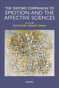 Cover image: Oxford Companion to Emotion and the Affective Sciences 1st edition 9780198712190