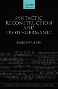 Imagen de portada: Syntactic Reconstruction and Proto-Germanic 9780198712299