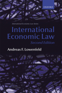 Cover image: International Economic Law 2nd edition 9780199226948
