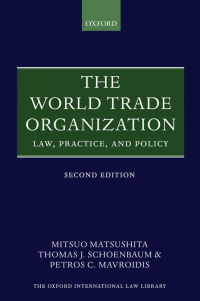 Imagen de portada: The World Trade Organization 2nd edition 9780199208005