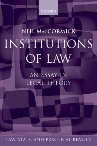 Cover image: Institutions of Law 9780191714832