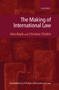 Cover image: The Making of International Law 9780199213795