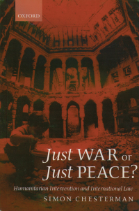 Imagen de portada: Just War or Just Peace? 9780199243372