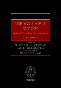 Cover image: Energy Law in Europe 3rd edition 9780198712893