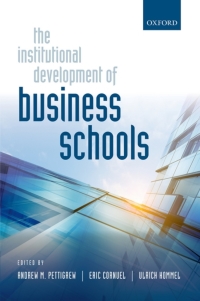 Titelbild: The Institutional Development of Business Schools 1st edition 9780198713364