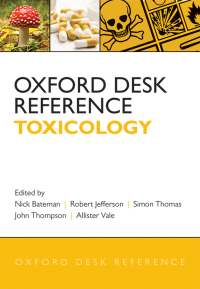 Immagine di copertina: Oxford Desk Reference: Toxicology 1st edition 9780199594740