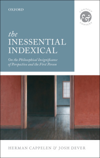 Imagen de portada: The Inessential Indexical 9780191510243