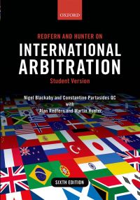 Imagen de portada: Redfern and Hunter on International Arbitration 6th edition 9780198714255
