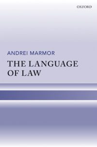 صورة الغلاف: The Language of Law 9780191023941