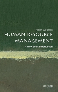 Imagen de portada: Human Resource Management: A Very Short Introduction 9780198714736