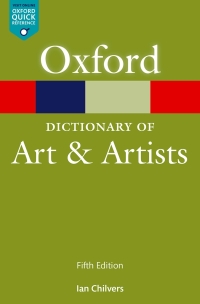 Omslagafbeelding: The Oxford Dictionary of Art and Artists 4th edition