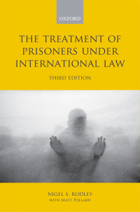 Titelbild: The Treatment of Prisoners under International Law 3rd edition 9780199693566