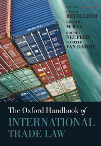 Cover image: The Oxford Handbook of International Trade Law 1st edition 9780199231928