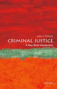 Cover image: Criminal Justice: A Very Short Introduction 9780198716495