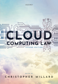 Cover image: Cloud Computing Law 2nd edition 9780198716679