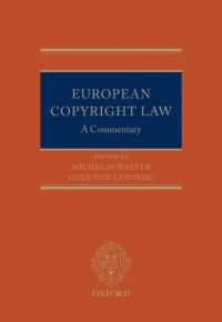 Cover image: European Copyright Law 1st edition 9780199227327