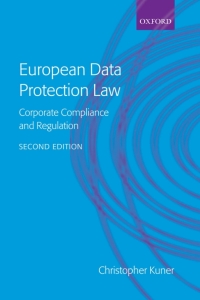 Cover image: European Data Protection Law 2nd edition 9780199283859