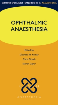 Cover image: Ophthalmic Anaesthesia 1st edition