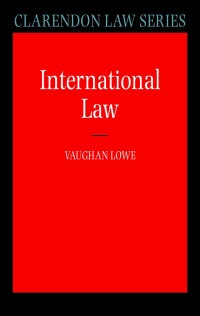 Imagen de portada: International Law 9780199230839