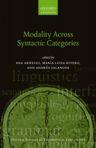Titelbild: Modality Across Syntactic Categories 1st edition 9780198718208