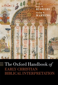 Cover image: The Oxford Handbook of Early Christian Biblical Interpretation 1st edition 9780198718390